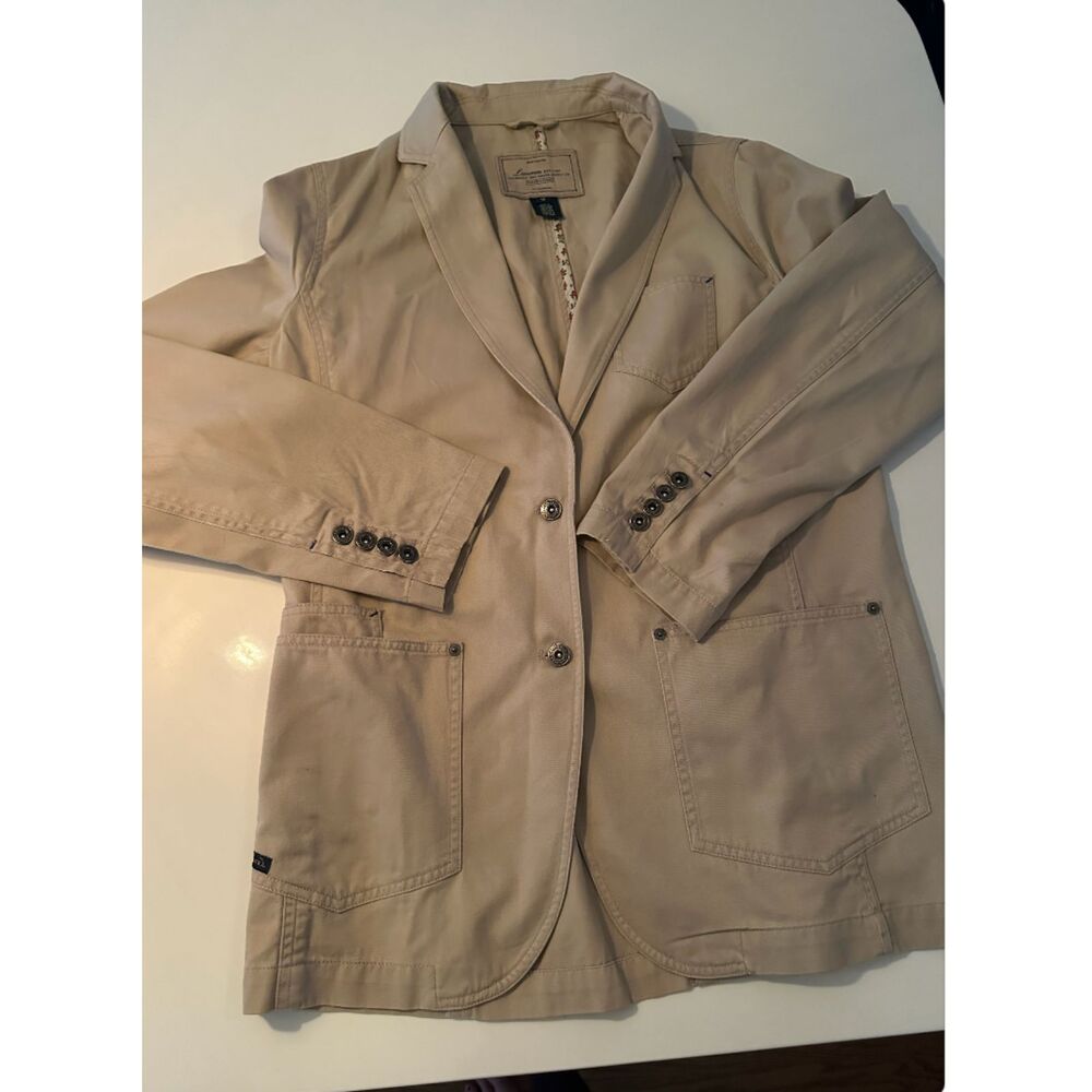 Vintage 90s Ralph Lauren Glen Canyon Utility Blazer Jacket, Size 12